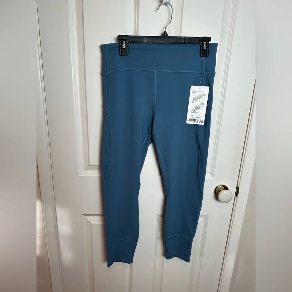 lululemon athletica Blue Leggings - Picture 1 of 5